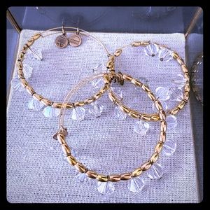 Alex and ani gem stone bracelet